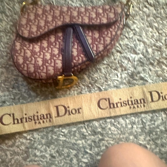 Christian Dior Maroon Strap - Picture 8 of 11